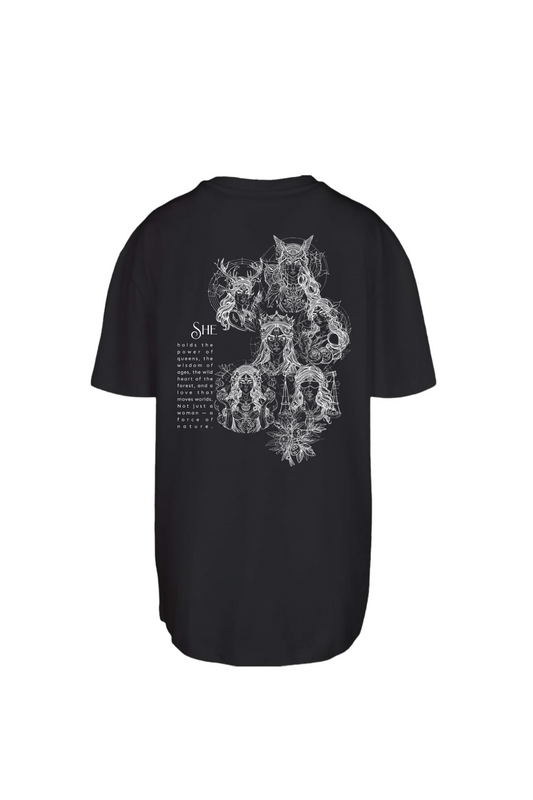 T-Shirt LD Oversize "she"