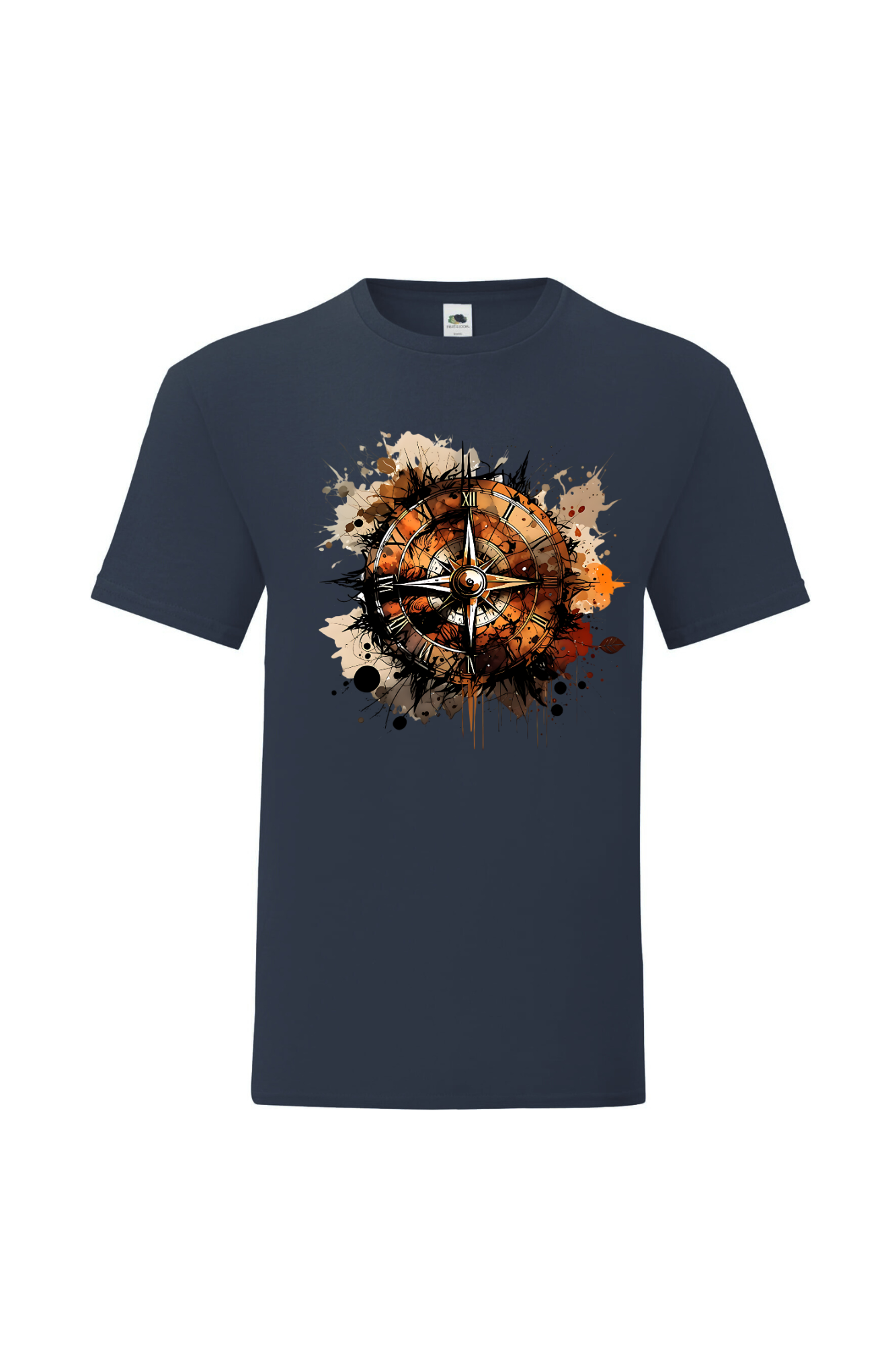 Männer T-Shirt LD RN "kompassbunt"