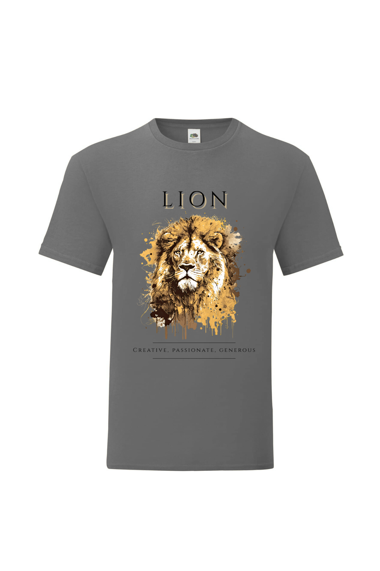 Männer T-Shirt LD RN "liongenerous"
