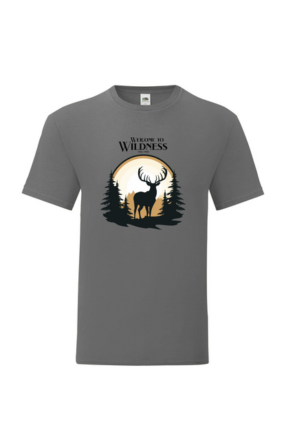 Männer T-Shirt LD RN "hirsch"
