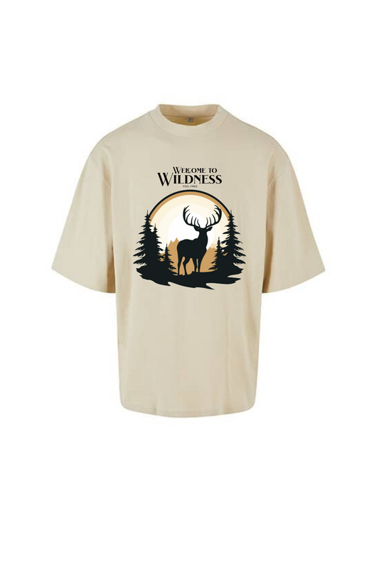 T-Shirt LD Oversize "Hirsch"