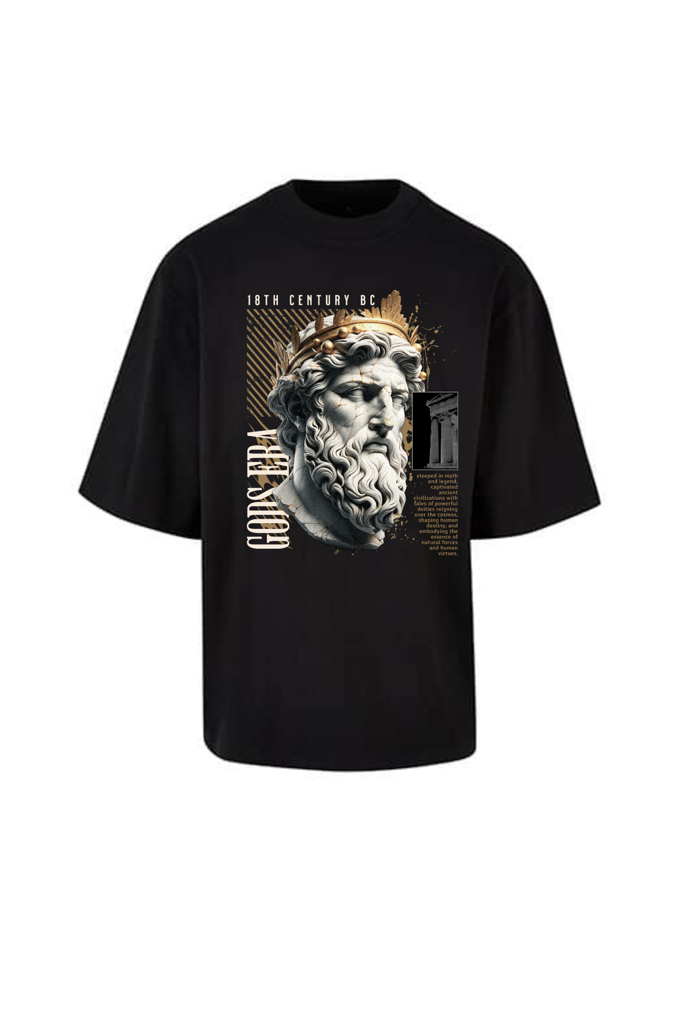 T-Shirt LD Oversize "god"
