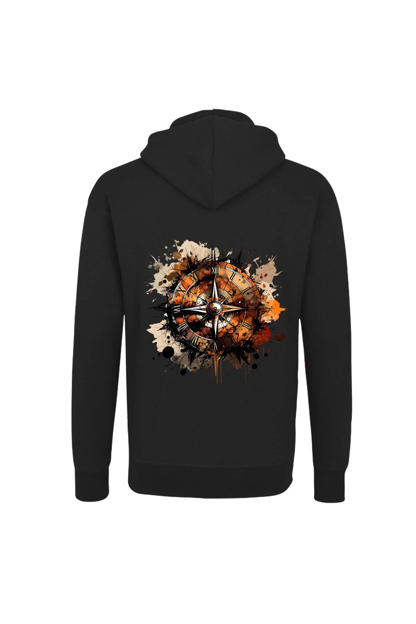 Männer Hoodie LD "kompassbunt"
