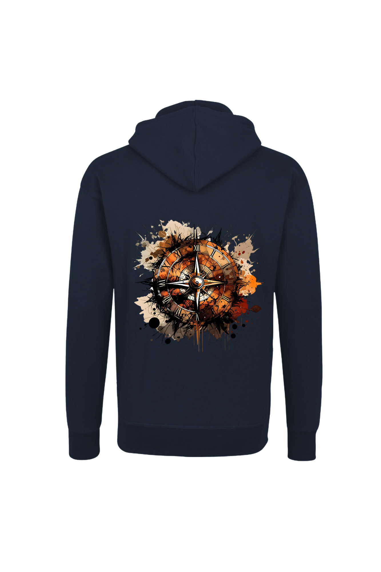 Männer Hoodie LD "kompassbunt"