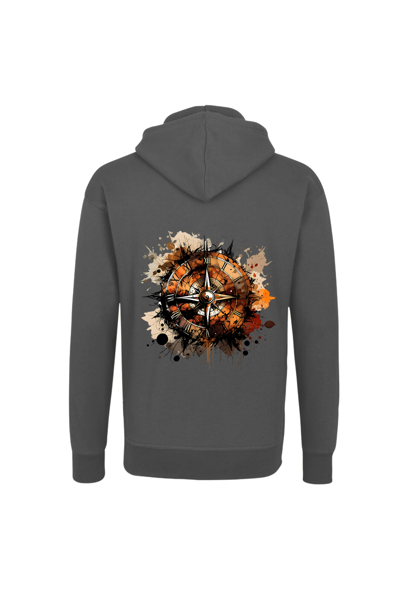 Männer Hoodie LD "kompassbunt"
