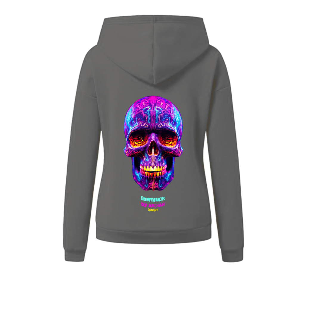 Frauen Zoodie eANDe "pinkskull"