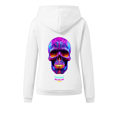 Frauen Zoodie eANDe "pinkskull"