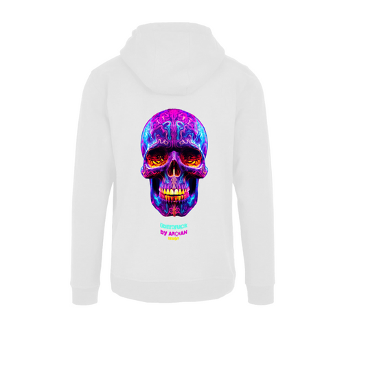 Männer Zoodie eANDe "pinkskull"