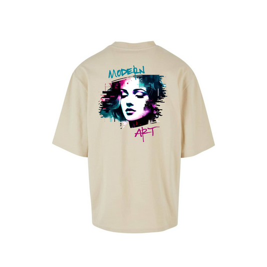 T-Shirt eANDe Oversize "modernart"
