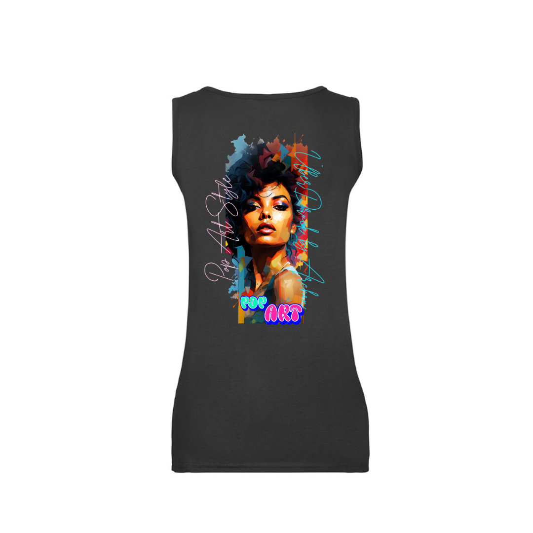 Frauen TankTop eANDe ""PopArt"