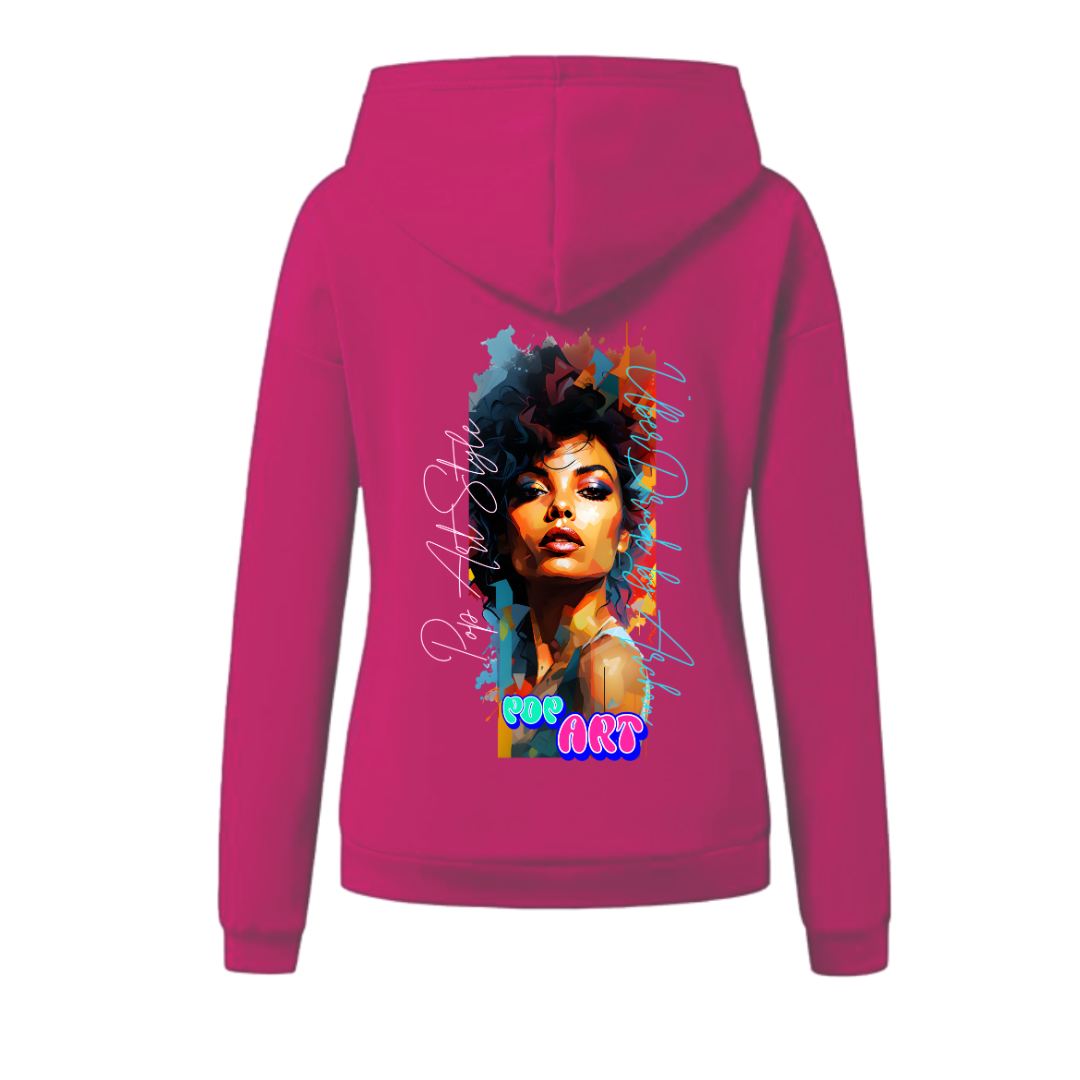 Frauen Hoodie eANDe "PopArt"