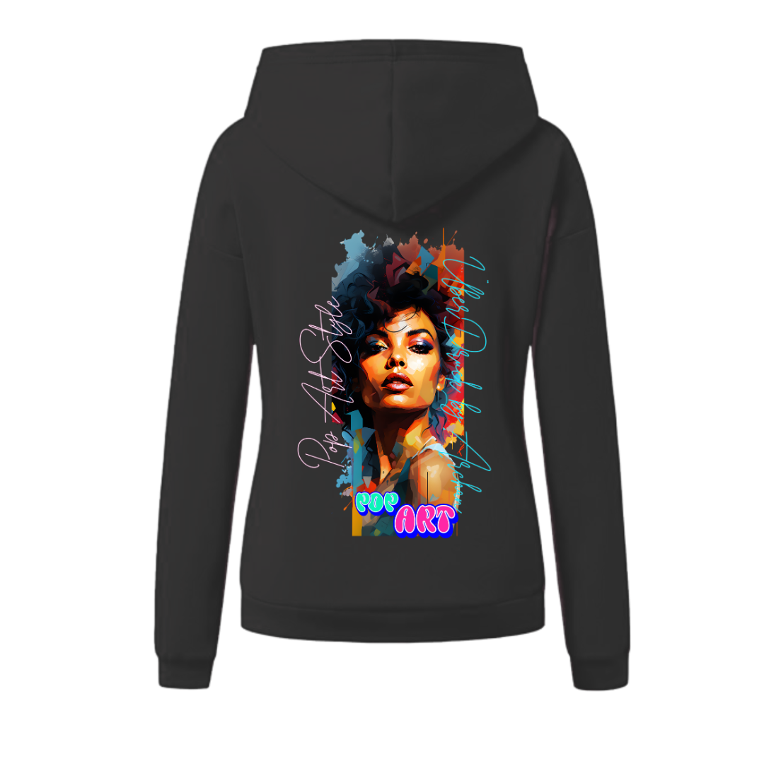 Frauen Hoodie eANDe "PopArt"