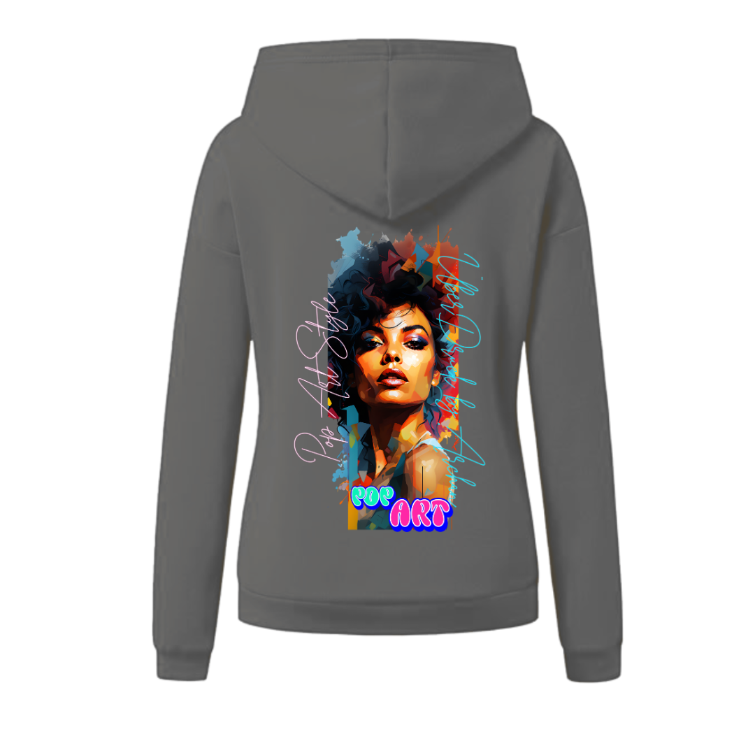 Frauen Hoodie eANDe "PopArt"