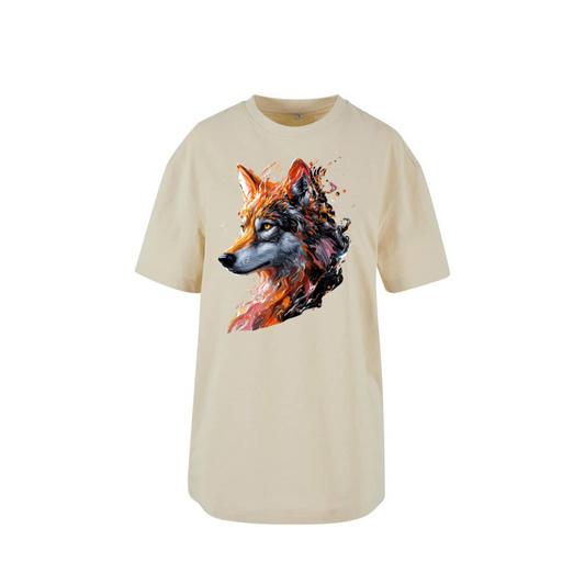 T-Shirt LD Oversize "FUCHS"