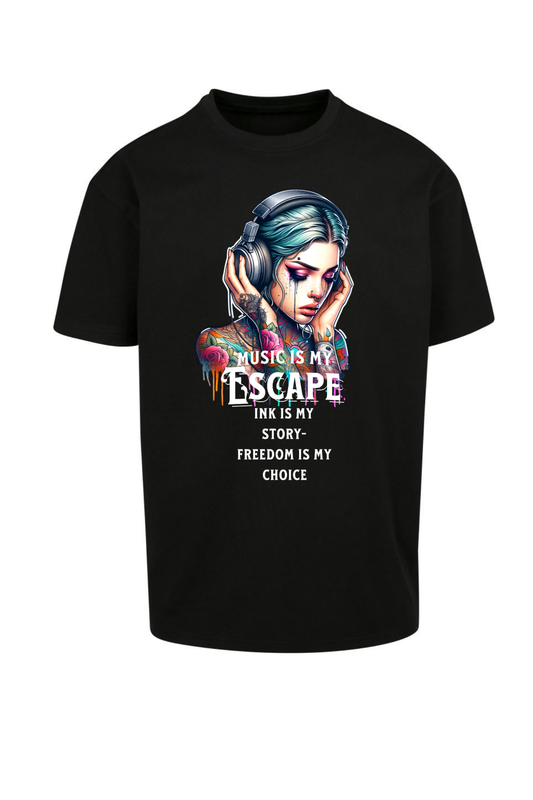 Frauen T-Shirt "Tattoo" Oversize