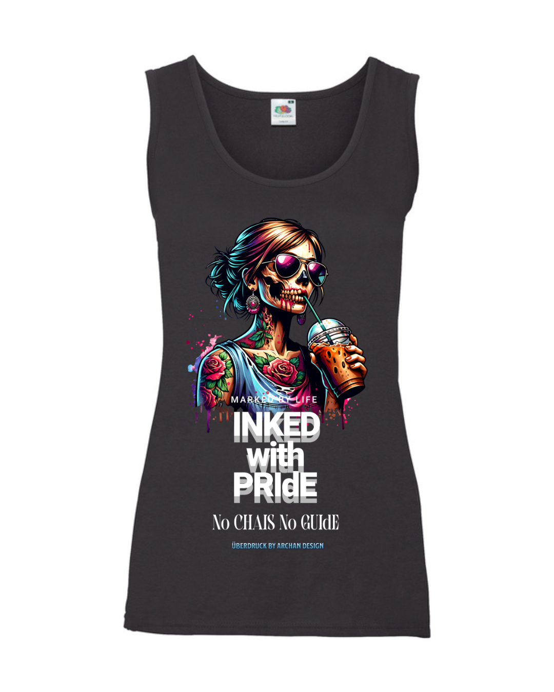 Frauen TankTop Ink&Soul "ChilledGirl"