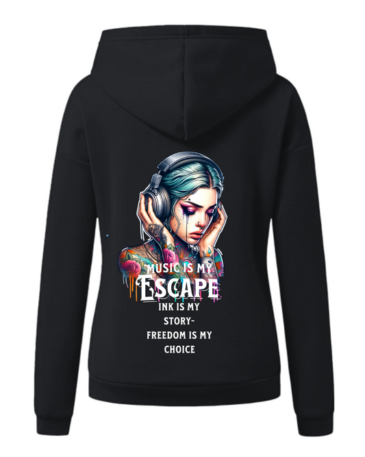 Frauen Zoodie Ink&Soul "InkedGirl"