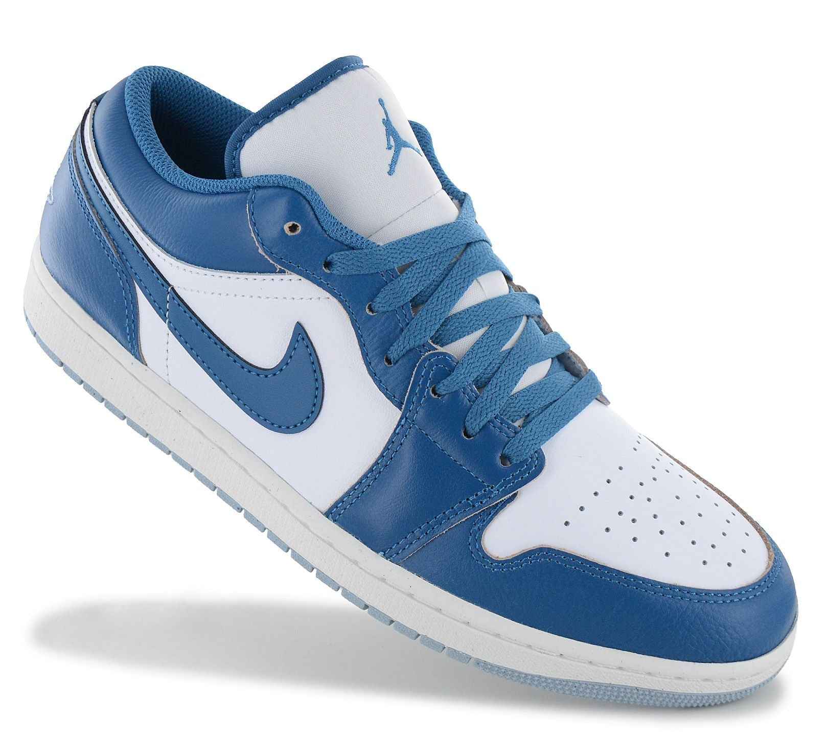 Air JORDAN 1 Low SE - Herren Schuhe Sneakers Weiß-Blau FN5214-141