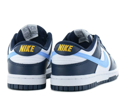 Nike Dunk Low - Damen Sneakers Schuhe Blau-Weiß  FN7800-400