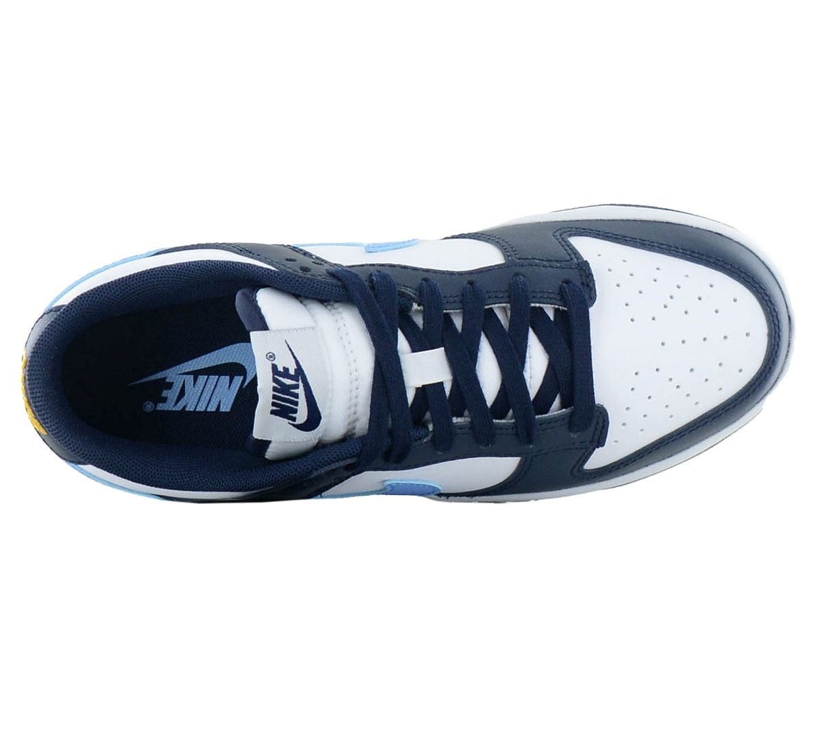 Nike Dunk Low - Damen Sneakers Schuhe Blau-Weiß  FN7800-400