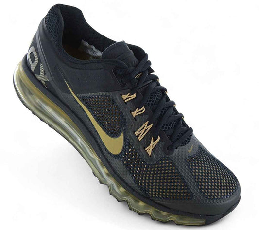 Nike Air Max 2013 - Herren Sneakers Schuhe Schwarz-Gold HQ1927-001