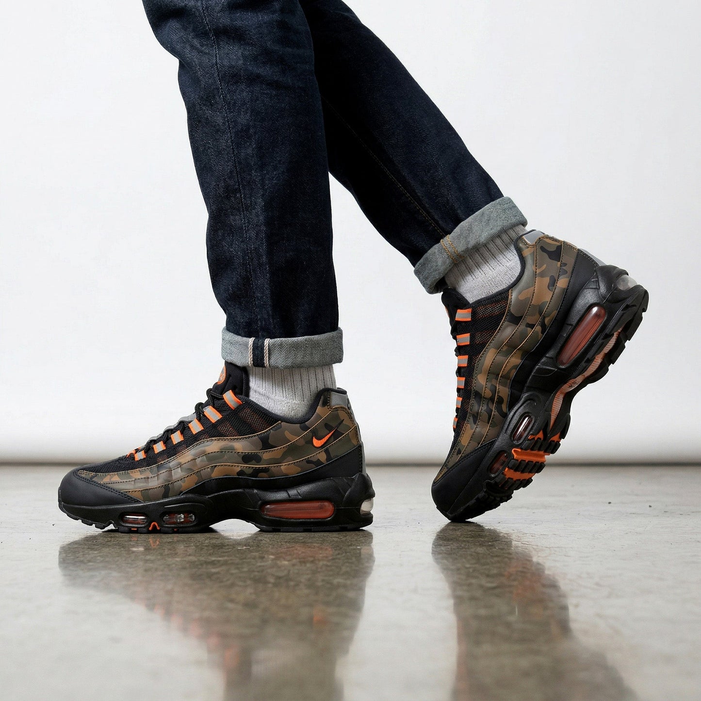 Nike Air Max 95 OG QS Camo - Herren Sneakers Schuhe HQ1973-001