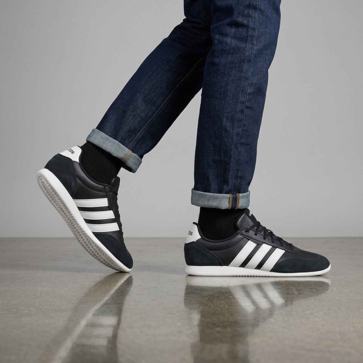 adidas Barreda Lo - Herren Sneakers Schuhe Schwarz HQ7382