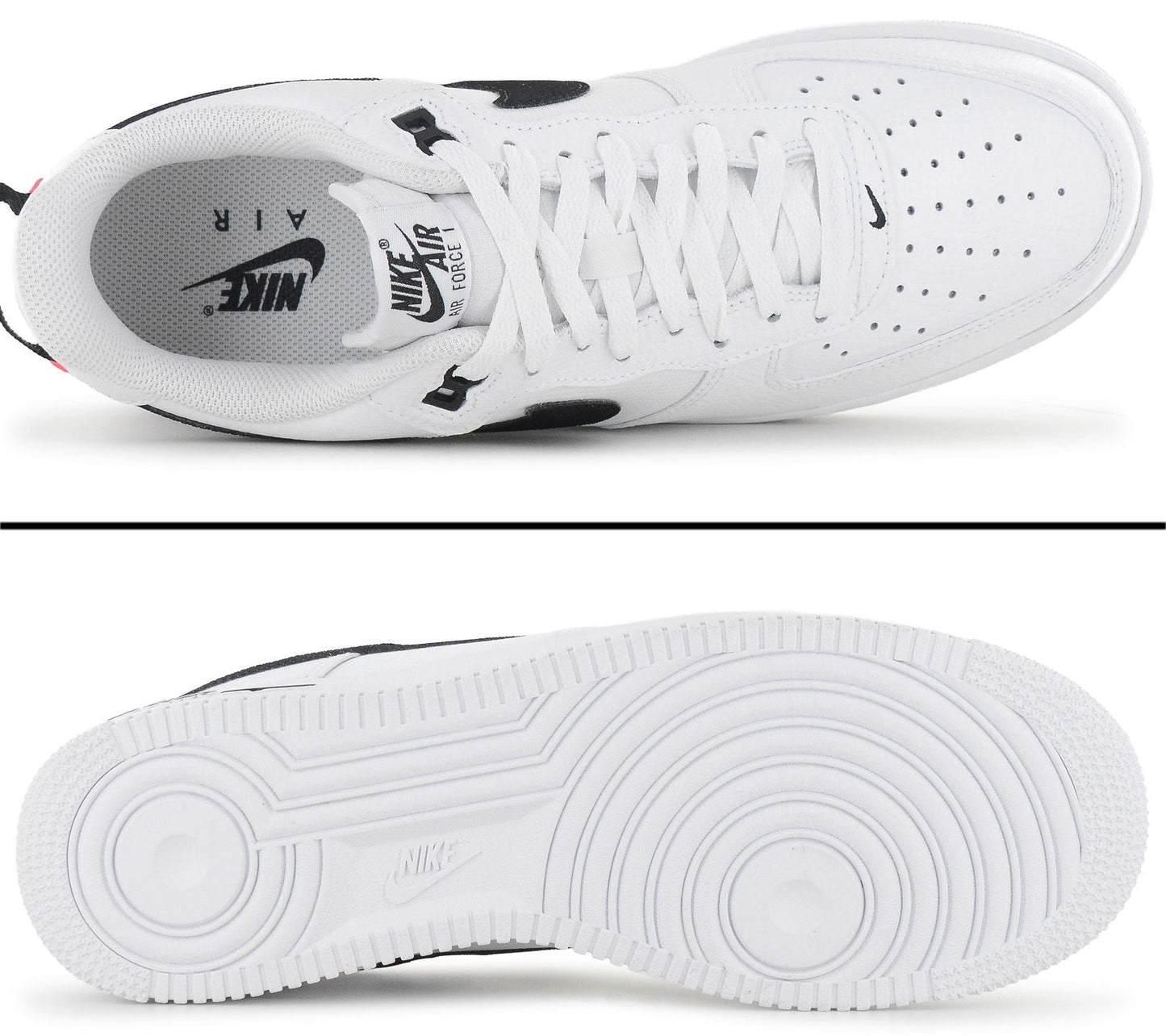 Nike Air Force 1 Low 07 LV8 - Herren Sneakers Schuhe Weiß HV9509-100