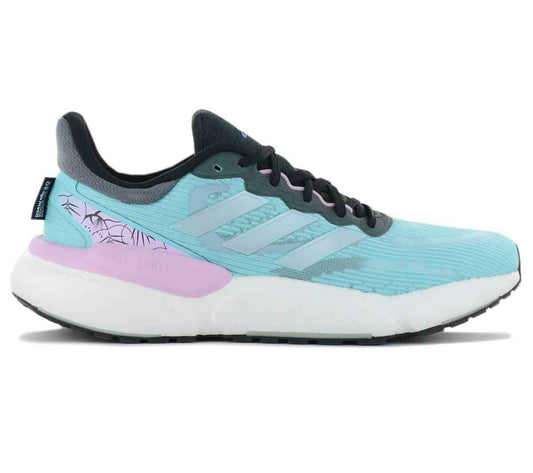 adidas SOLAR BOOST 5 W - Berlin - Damen Laufschuhe Running Schuhe Blau IE0410