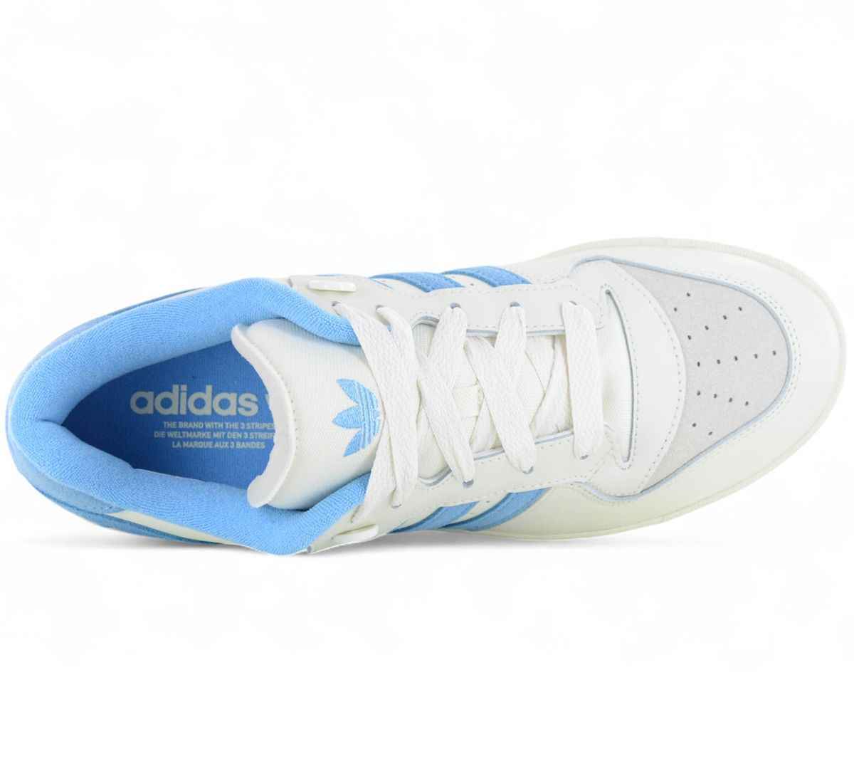 adidas RIVALRY LOW - Herren Sneakers Schuhe Weiß IF6251