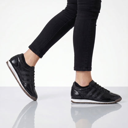 adidas SL 72 OG W - Black Snakeskin - Damen Sneakers Schuhe Schwarz IH9170