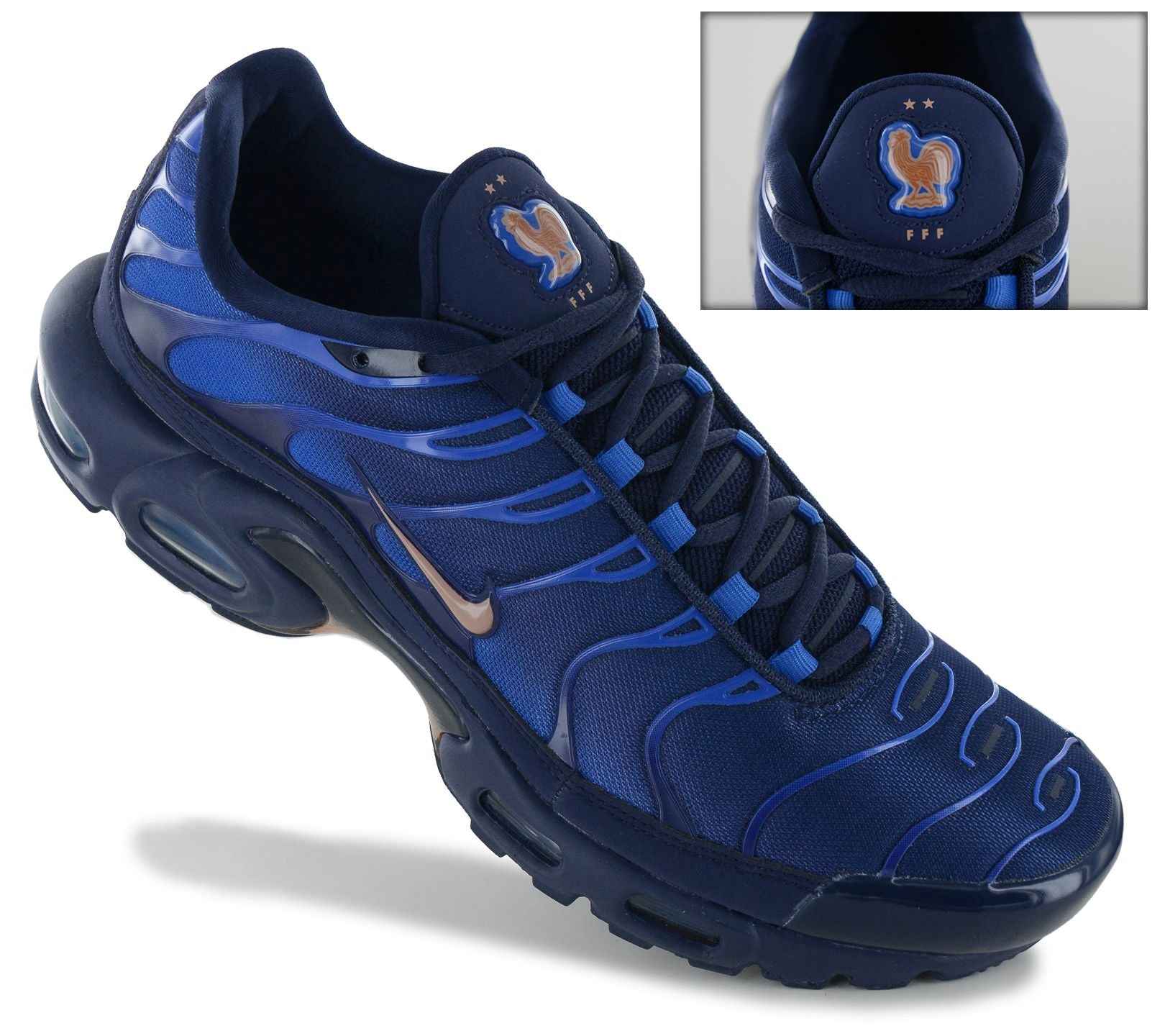 Nike Air Max Plus TN OG FFF - French Football Federation - Herren Sneakers Schuhe Blau IQ0170-400