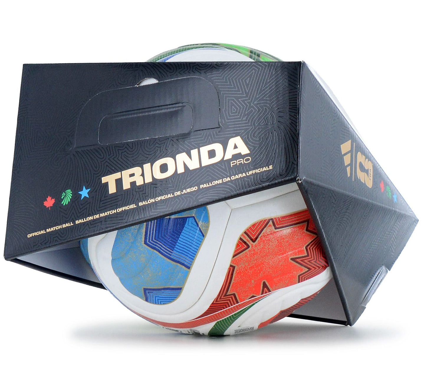adidas FIFA World Cup 26 Trionda Pro Match Ball - Fussball-Weltmeisterschaft 2026 - JD8021 - Größe 5