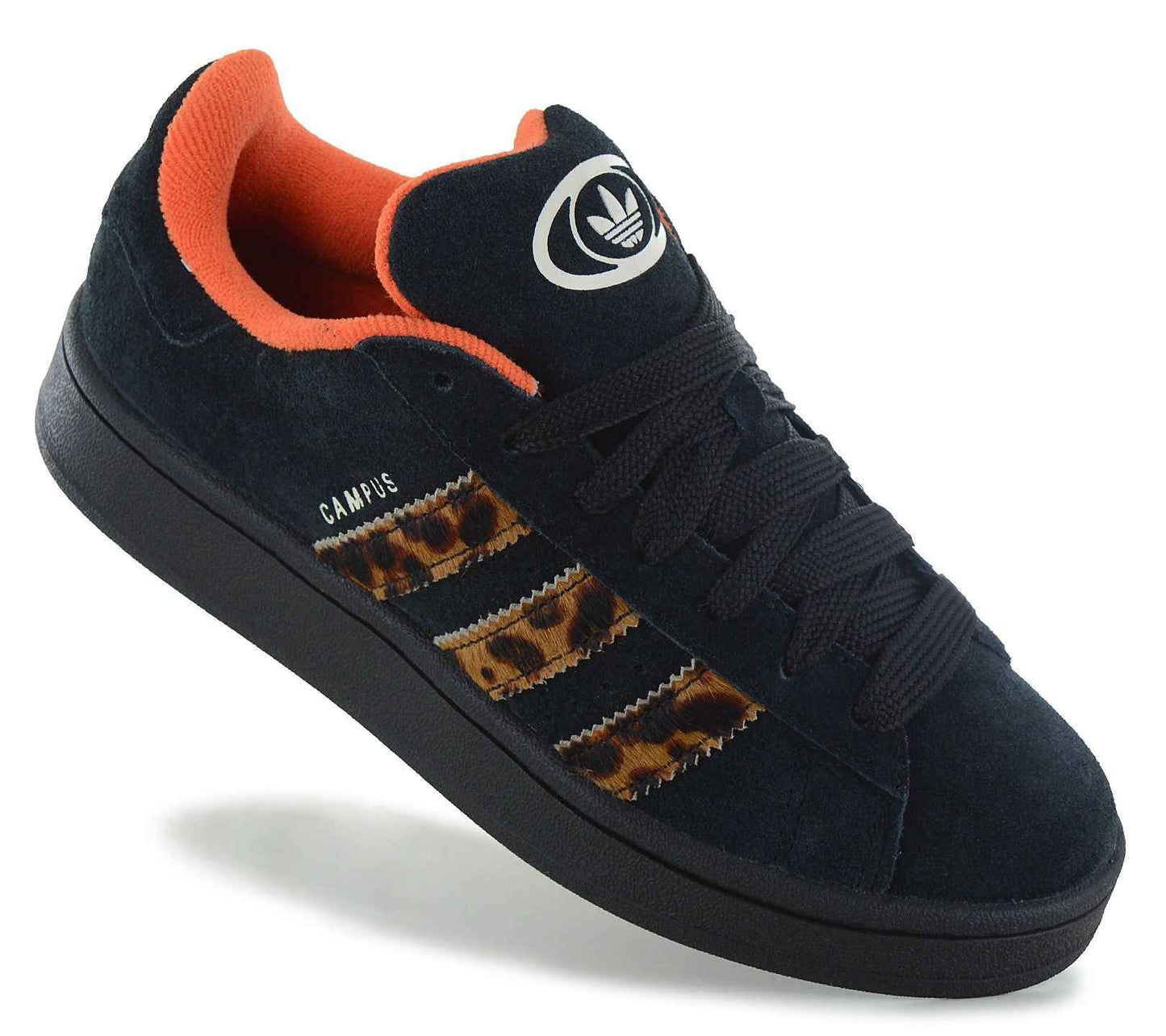 adidas CAMPUS 00s W - Leopard Stripes - Damen Sneakers Schuhe Schwarz JH9767