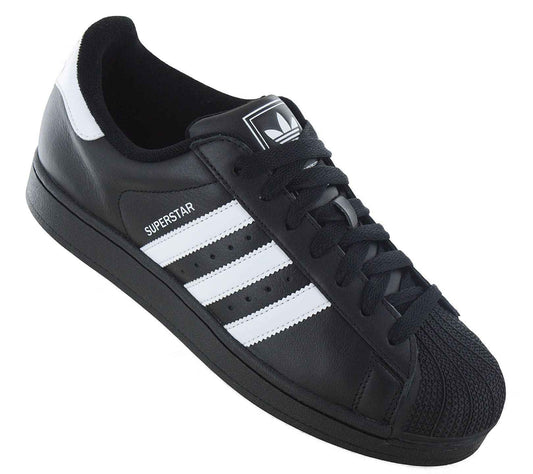adidas Originals Superstar II 2 - Sneakers Schuhe Leder Schwarz JI0079