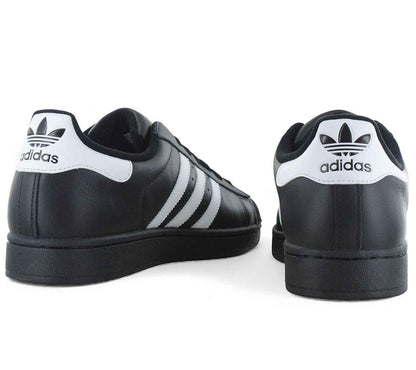 adidas Originals Superstar II 2 - Sneakers Schuhe Leder Schwarz JI0079