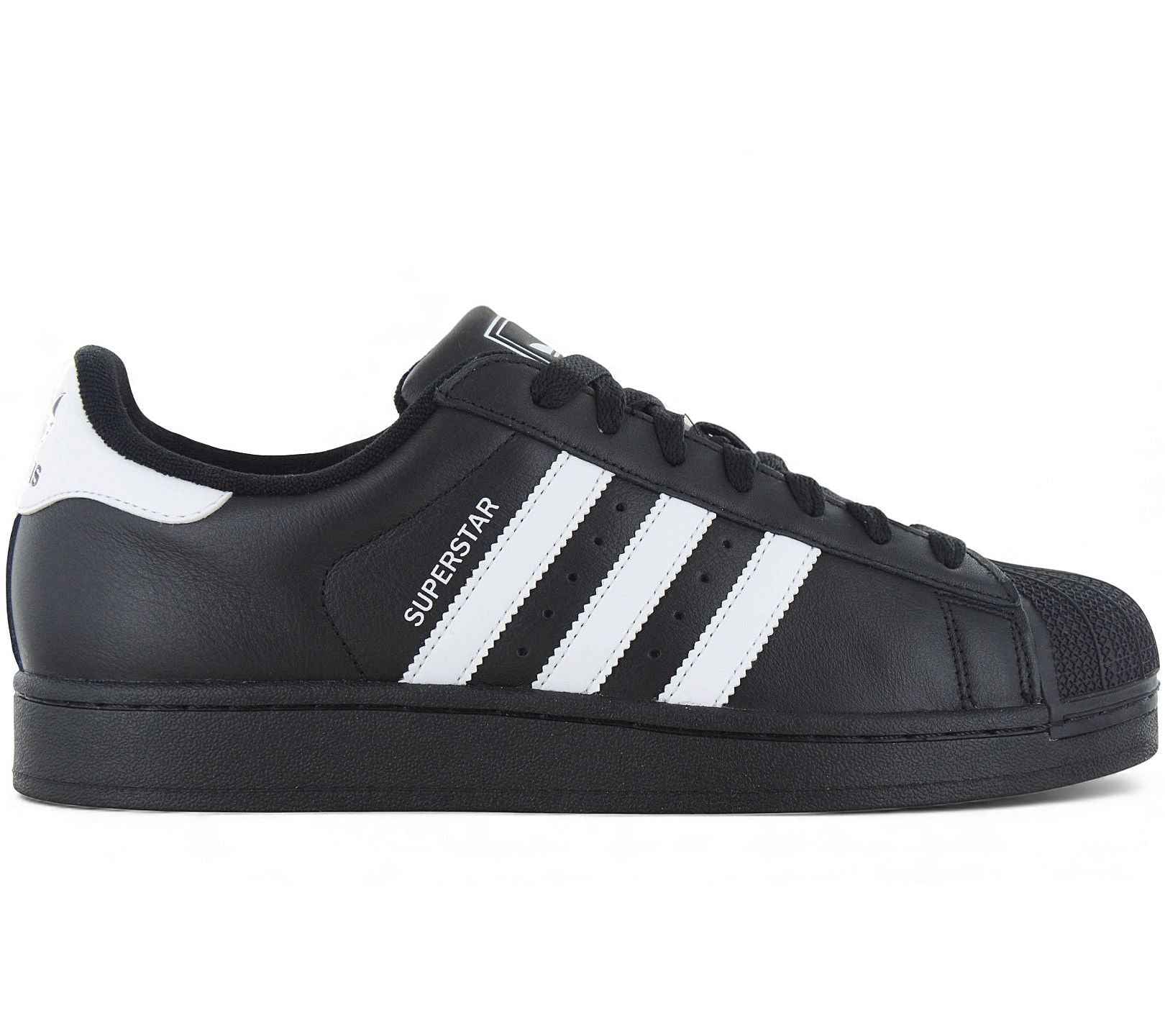 adidas Originals Superstar II 2 - Sneakers Schuhe Leder Schwarz JI0079