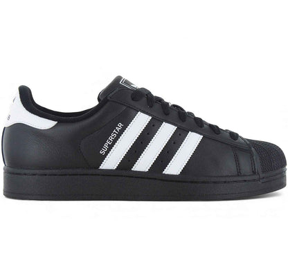 adidas Originals Superstar II 2 - Sneakers Schuhe Leder Schwarz JI0079