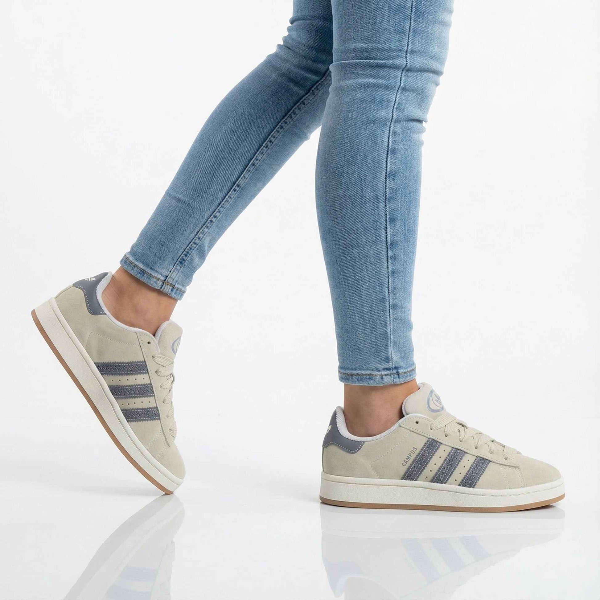 adidas Originals CAMPUS 00s W - Damen Sneakers Schuhe Beige JR1375