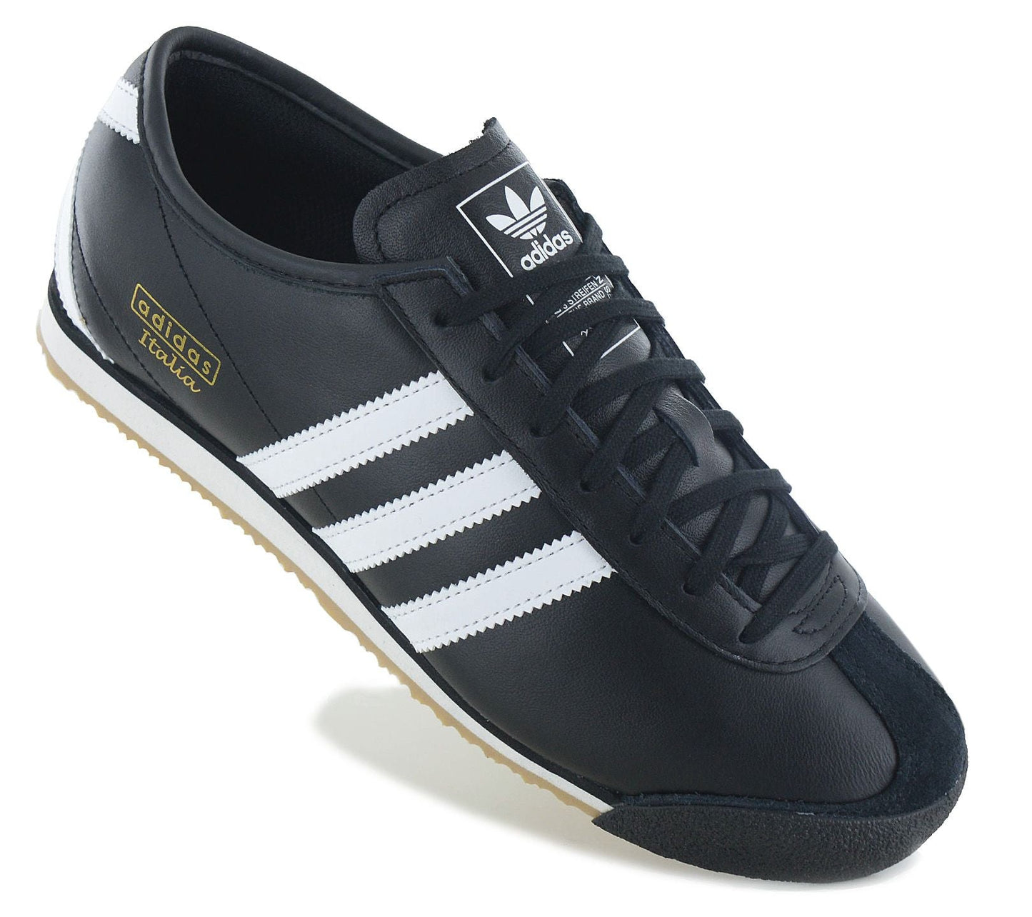 adidas Originals Italia 70s - Herren Sneakers Schuhe Schwarz JS1324