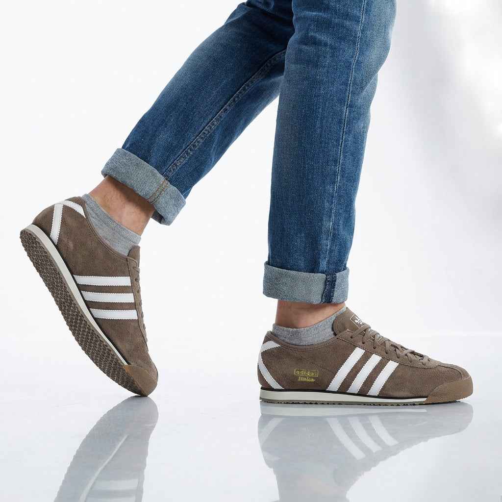 adidas Originals Italia 70s - Herren Sneakers Schuhe Braun JS1342
