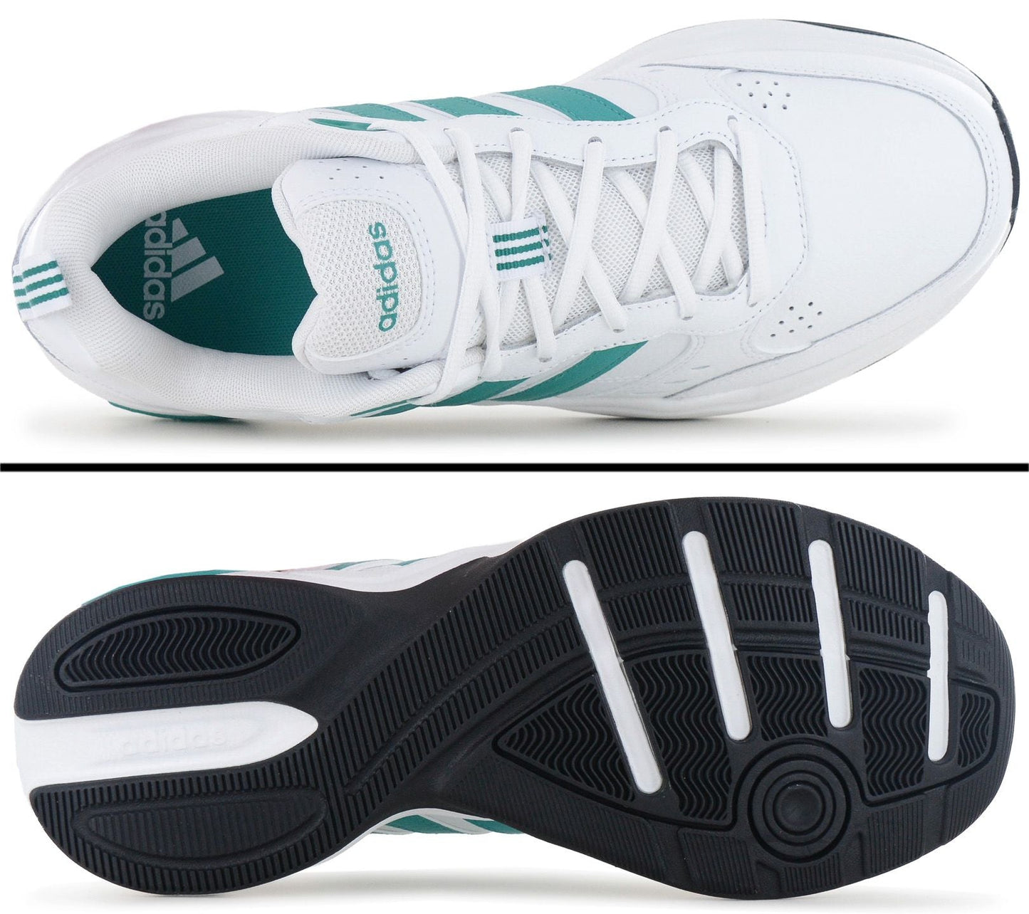 adidas Strutter - Herren Sneakers Sport Schuhe Weiß JS2672
