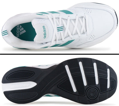 adidas Strutter - Herren Sneakers Sport Schuhe Weiß JS2672