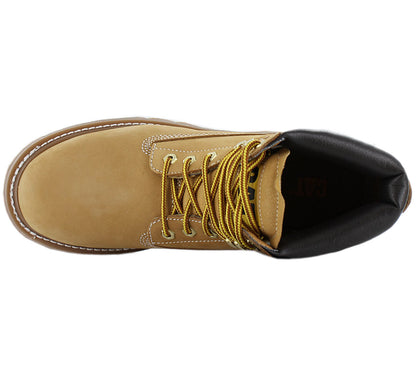 CAT Caterpillar Colorado 6 inch Boots - Herren Winter Stiefel Leder Honey PWC44100-940