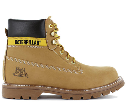 CAT Caterpillar Colorado 6 inch Boots - Herren Winter Stiefel Leder Honey PWC44100-940