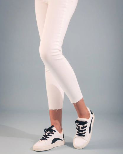 NAE Vegan Shoes Berlin - Sneakers vegane Schuhe Weiß-Blau aus Portugal