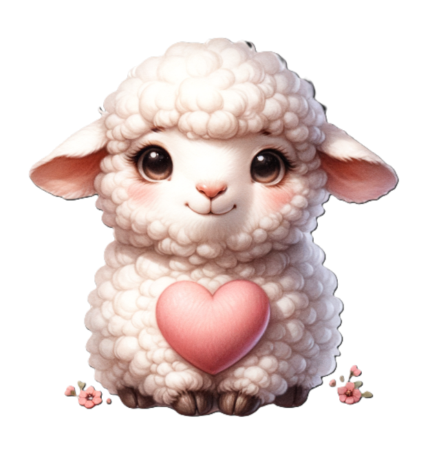 DTF Bügelbild Tiere 3er Set