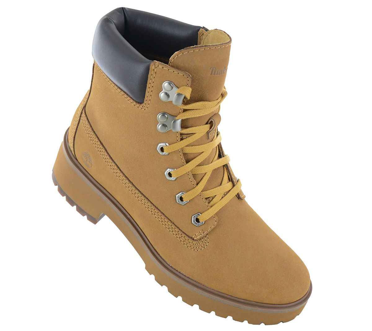 TIMBERLAND Carnaby Cool Mid Boots - Damen Stiefel Leder Wheat TB0A5VPZ-231