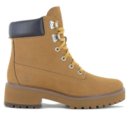 TIMBERLAND Carnaby Cool Mid Boots - Damen Stiefel Leder Wheat TB0A5VPZ-231