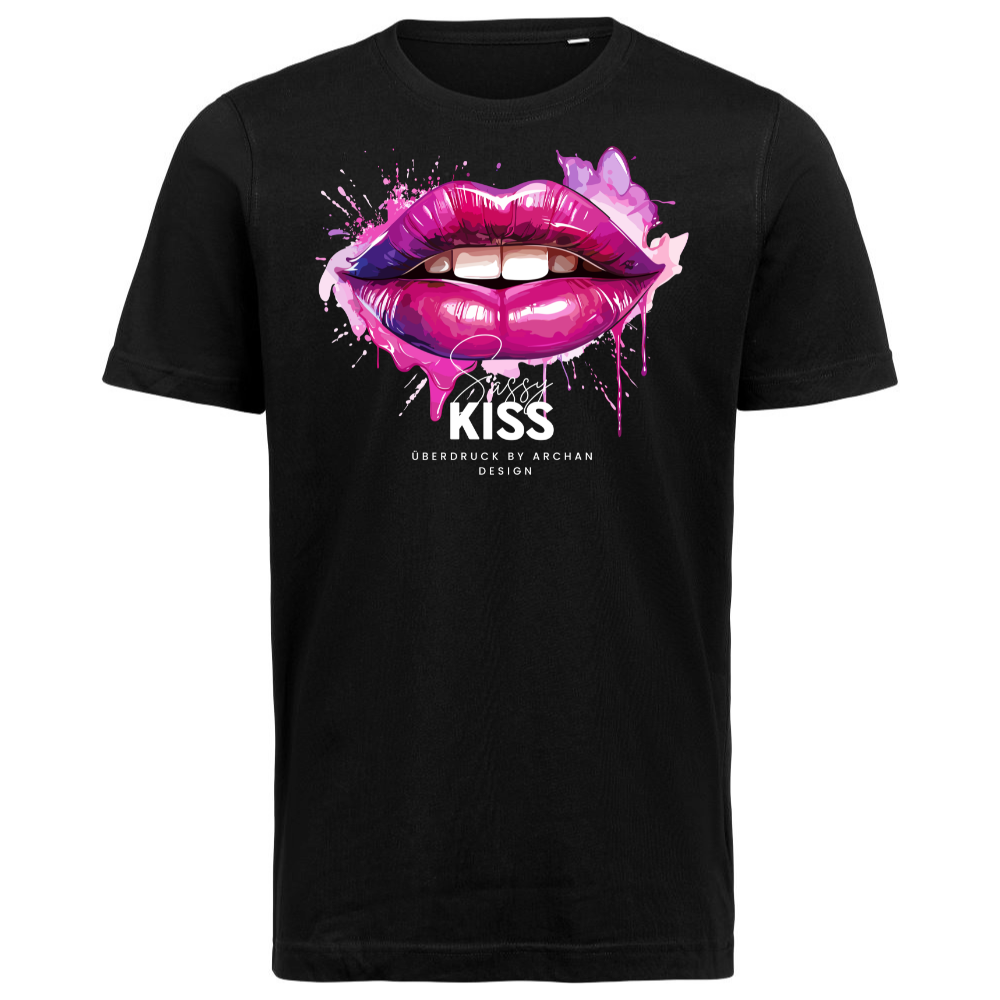 Frauen T-Shirt "KISS"
